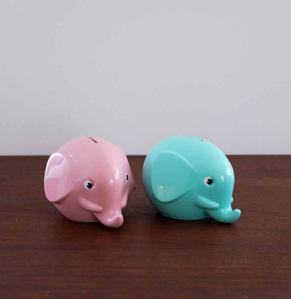 NEW Retro Elephant Money Bank- Mini