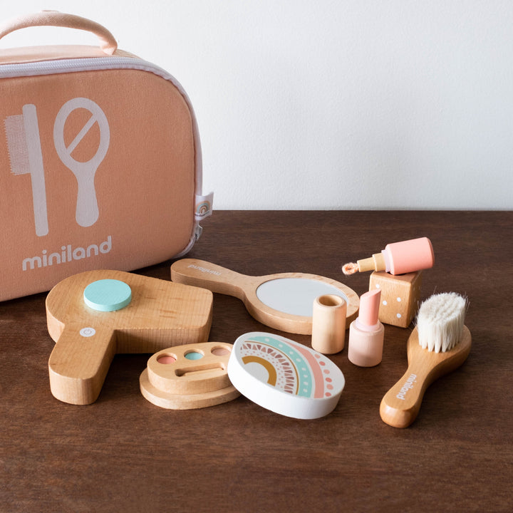 Eco Friendly Doll Wooden Beauty Set