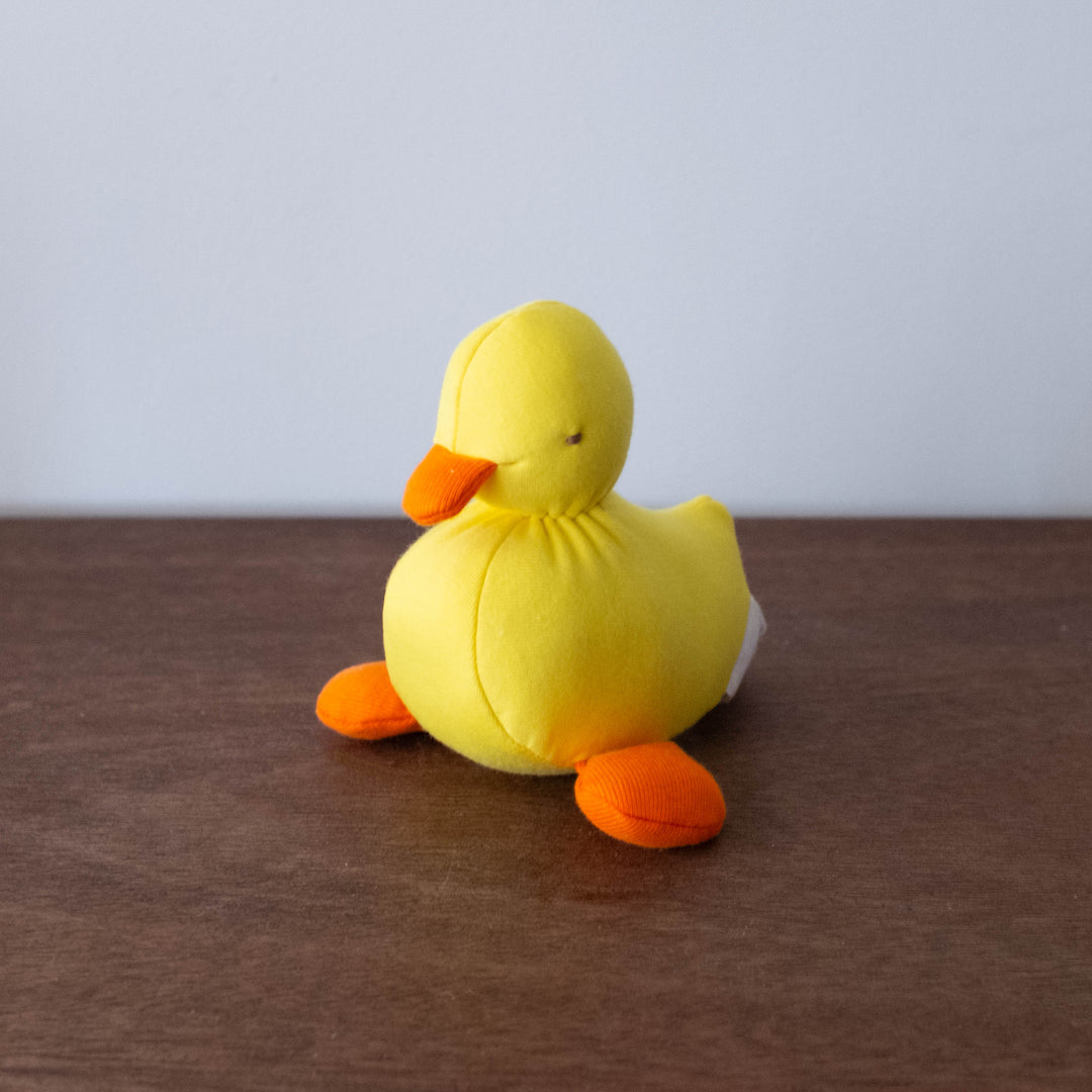 Organic Cotton Baby Duck Toy