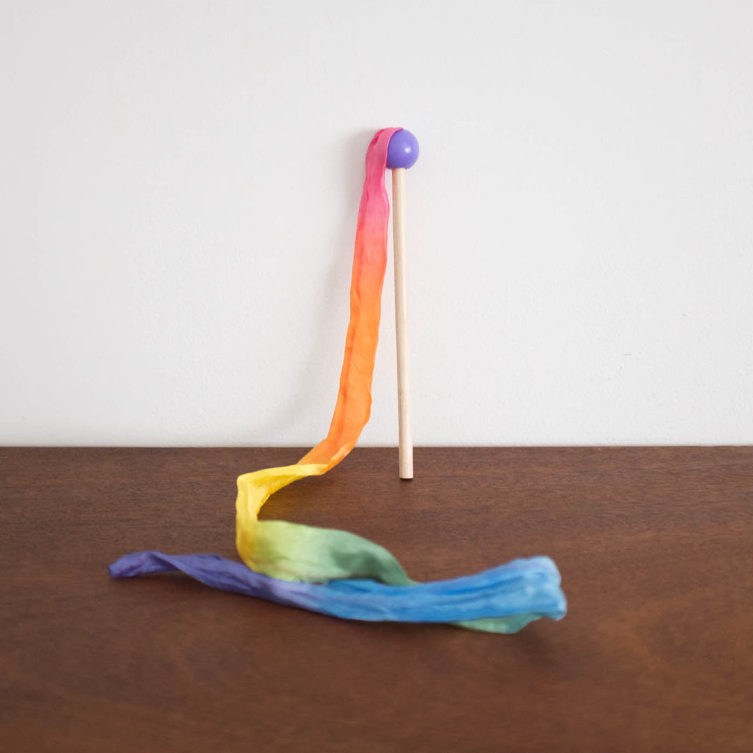 Mini Silk Streamers- Rainbow