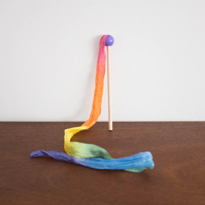 Mini Silk Streamers- Rainbow