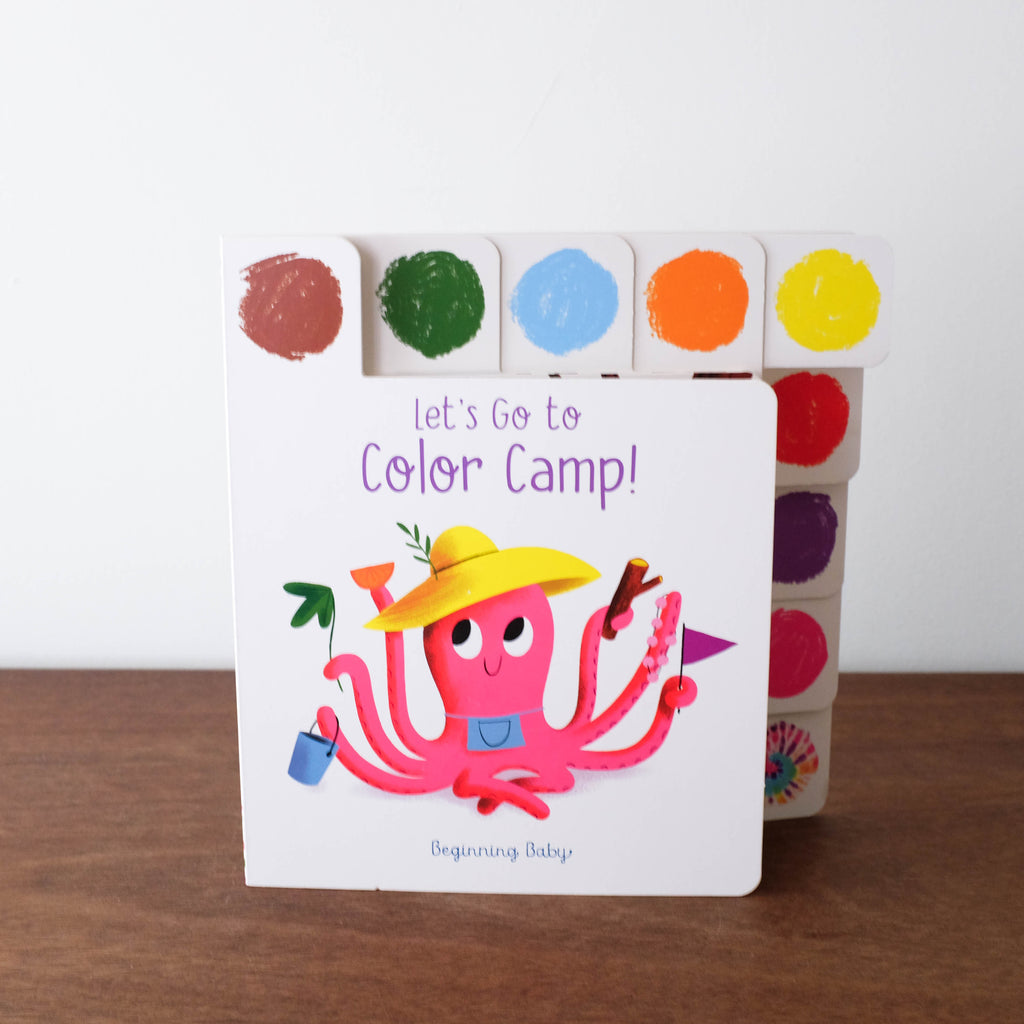 Let's Go to Color Camp Board Book