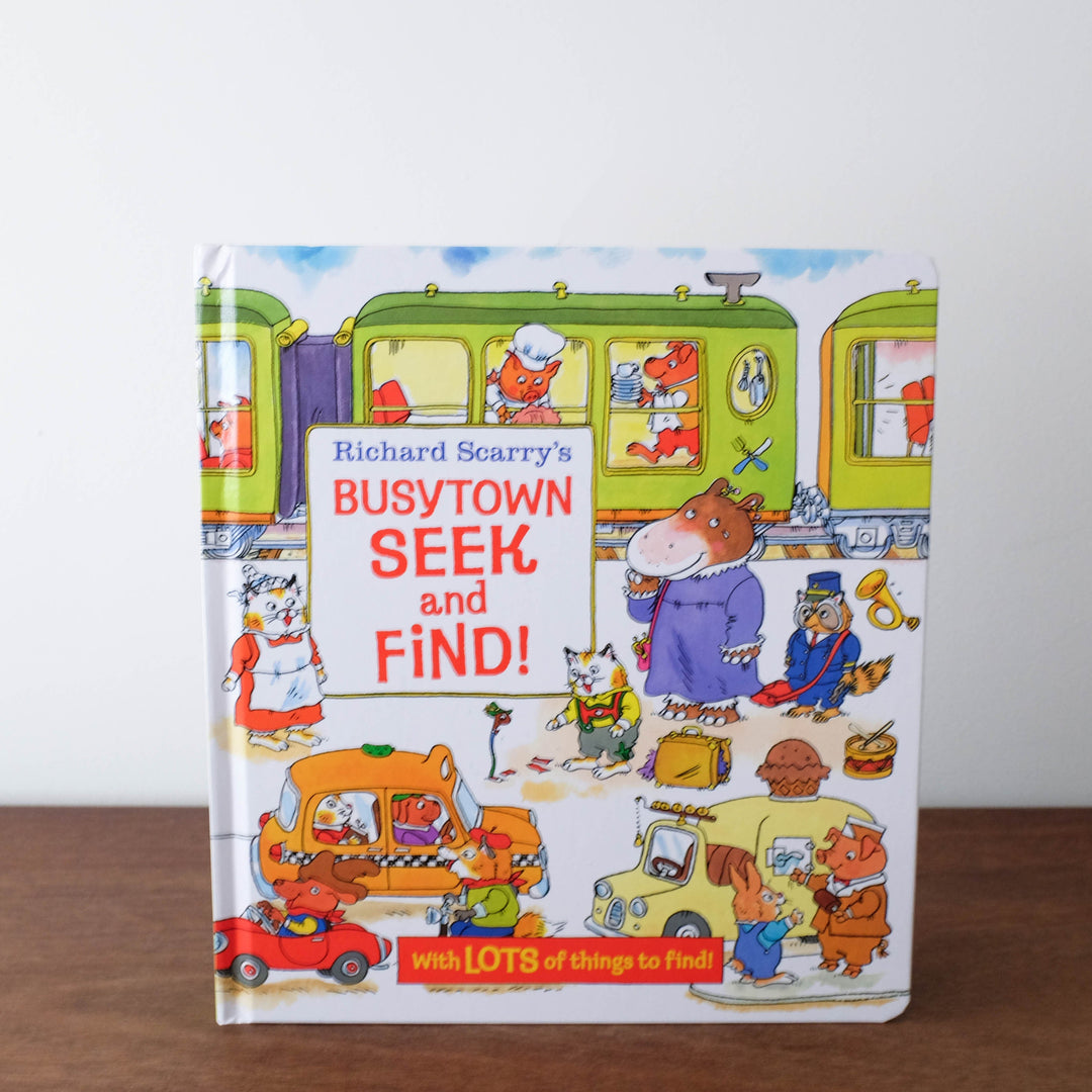 NEW Richard Scarry's Busytown Seek and Find Book