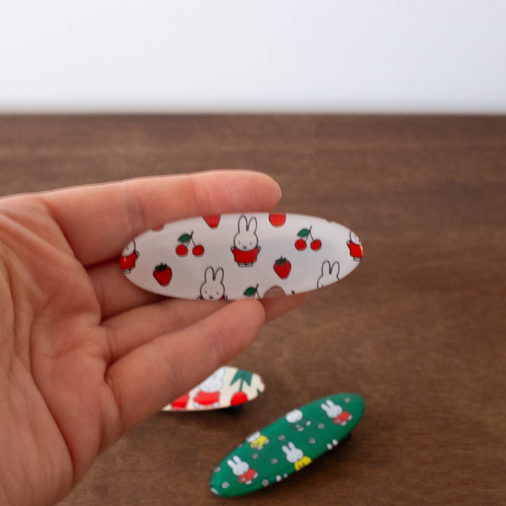 Miffy Retro Hair Clip- Strawberries