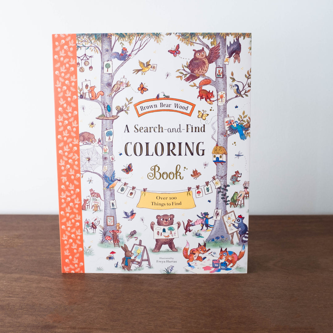 Brown Bear Wood: Coloring and Spotting Book