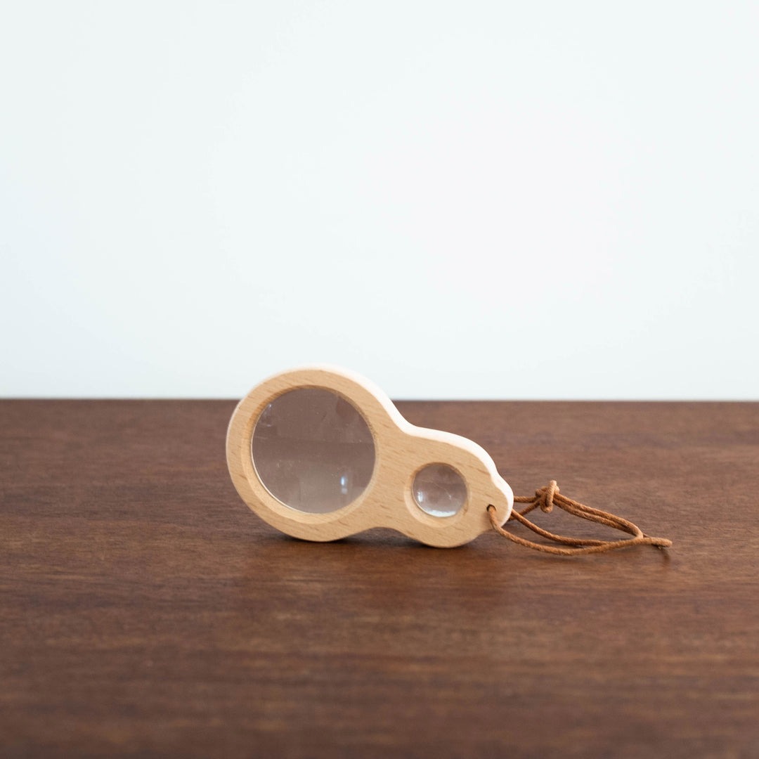 NEW Wooden Dual Magnifier