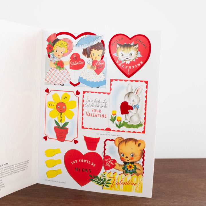 Retro Vintage Valentine's Booklet