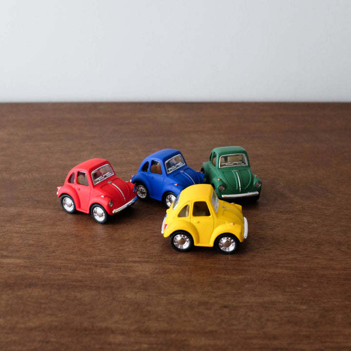 Die Cast Pull Back Car- Mini VW Beetle Primary