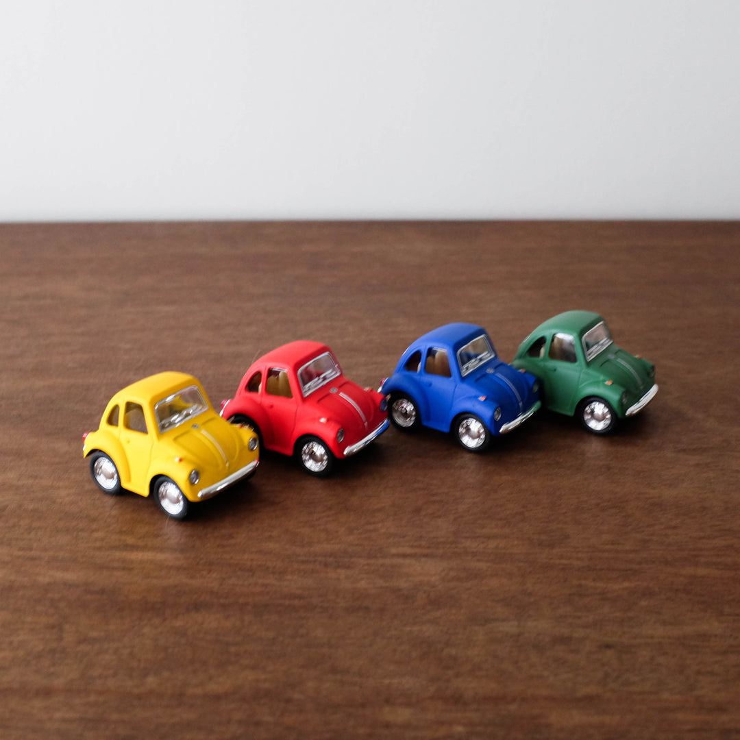 Die Cast Pull Back Car- Mini VW Beetle Primary