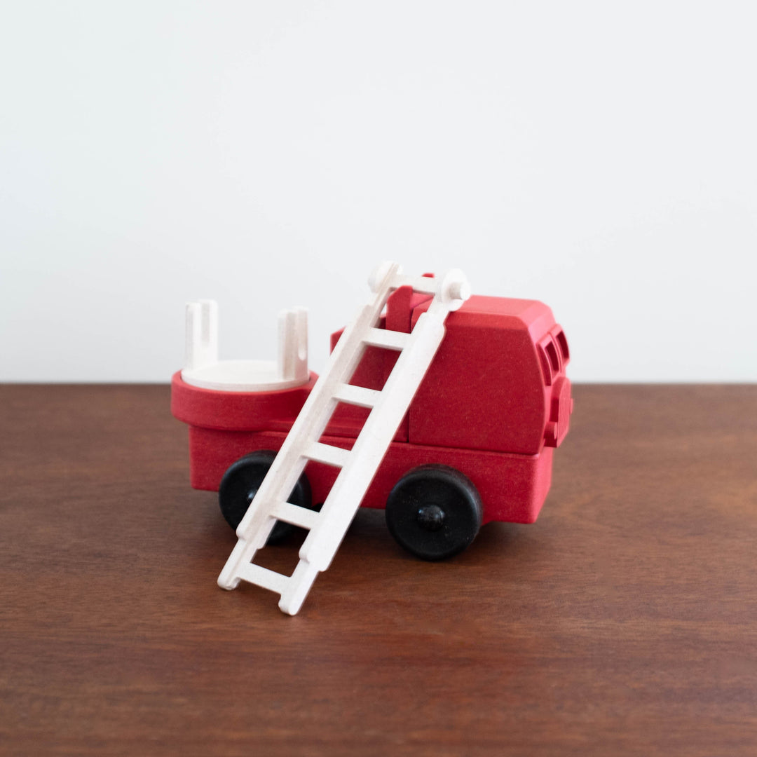 NEW Recycled Wood and Plastic Fire Truck