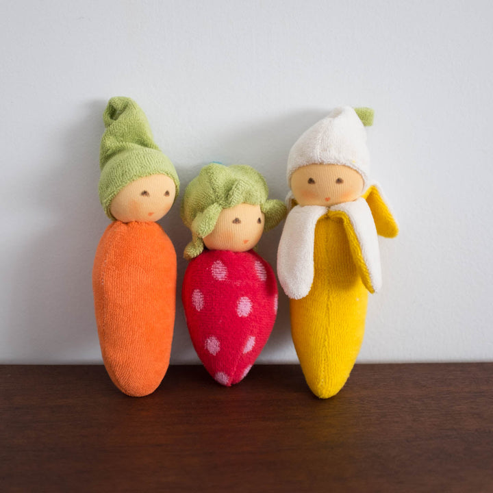 Nanchen Strawberry Rattle Toy