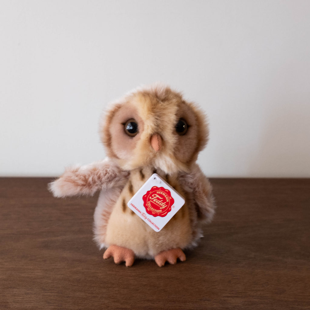 Heirloom Stuffed Animals- Light Brown Owl
