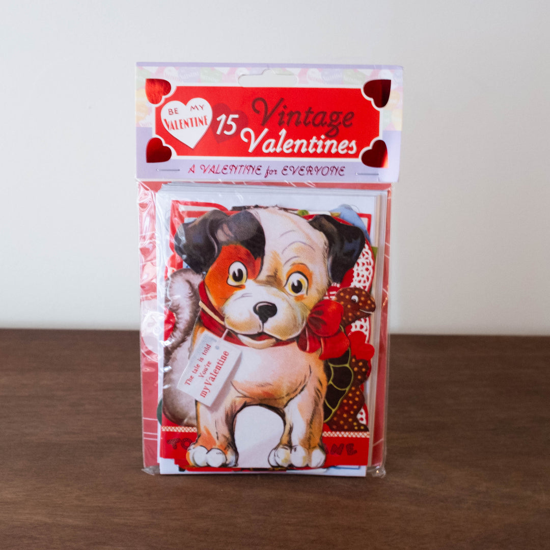 Retro Valentine Card Set- A Valentine For Everyone