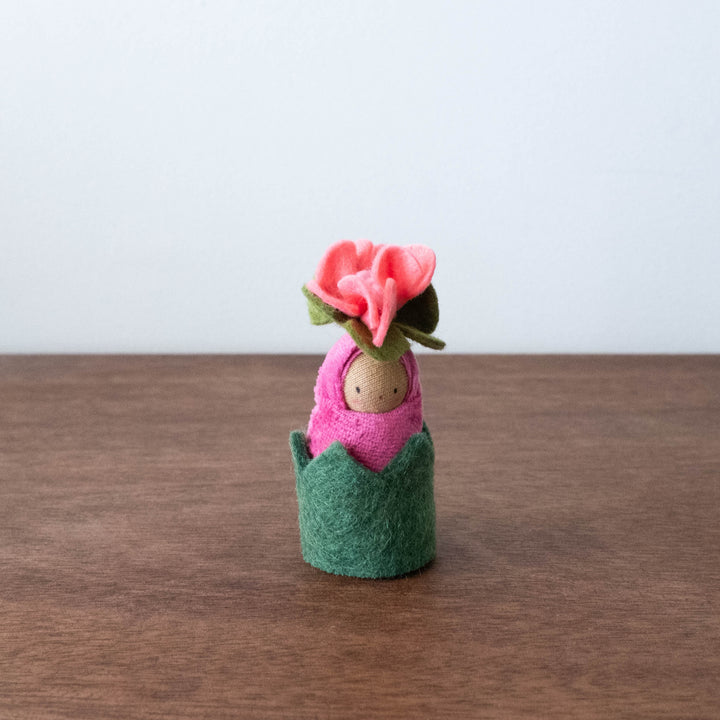 NEW Rosebud Baby Felt Doll
