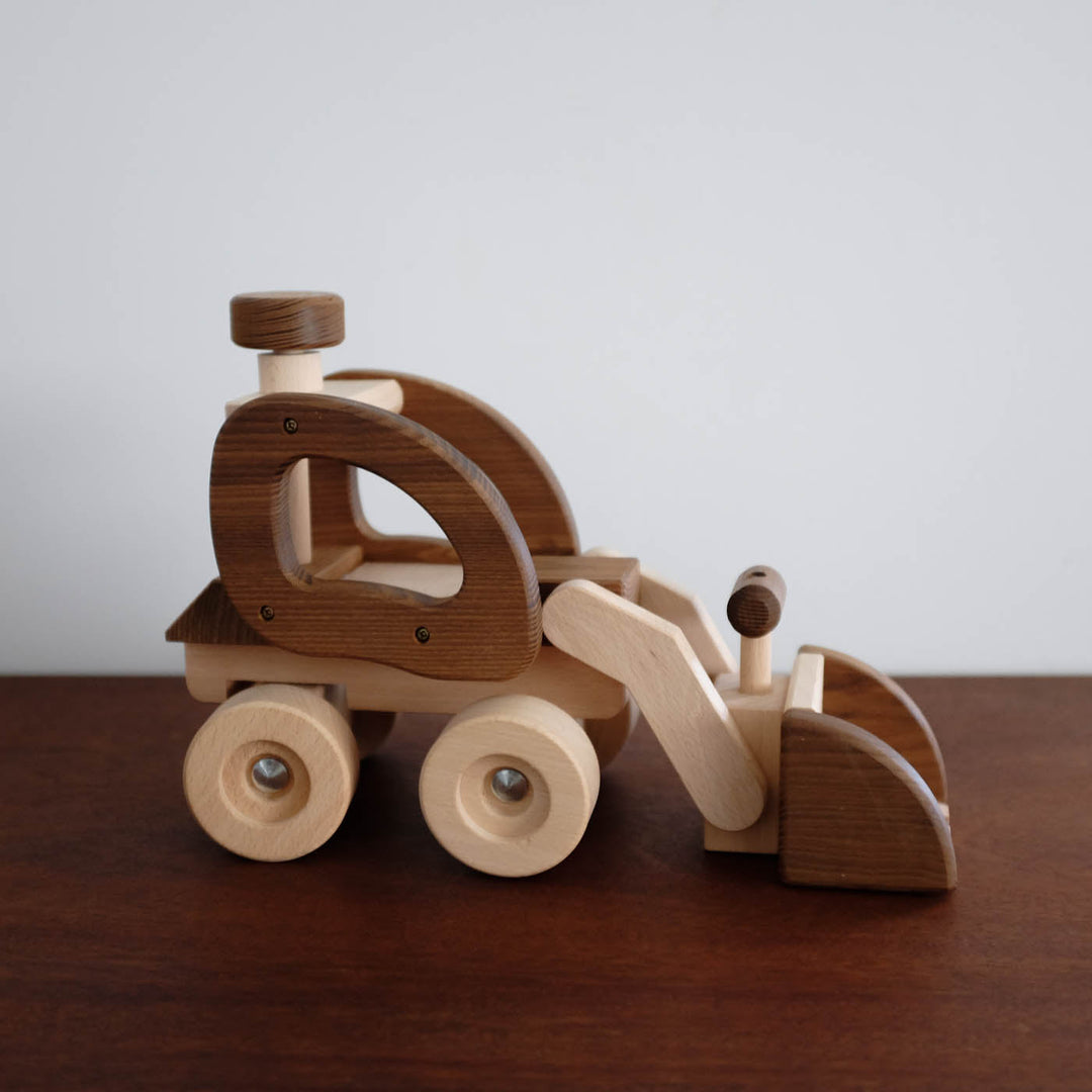 NEW Wooden Bulldozer Truck