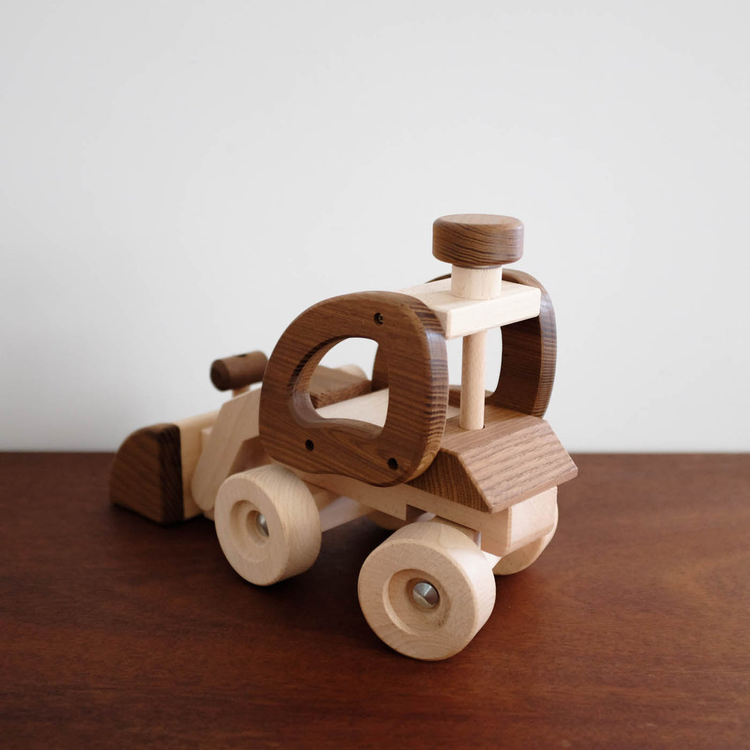 NEW Wooden Bulldozer Truck