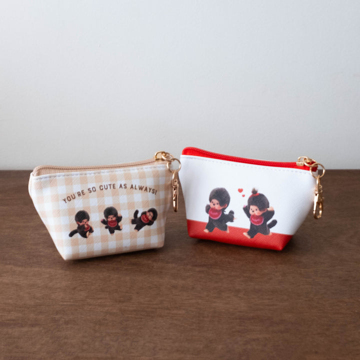 Monchhichi Mini Coin Purse - Red