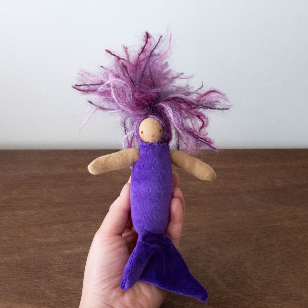 New Magical Mermaid Doll- Purple