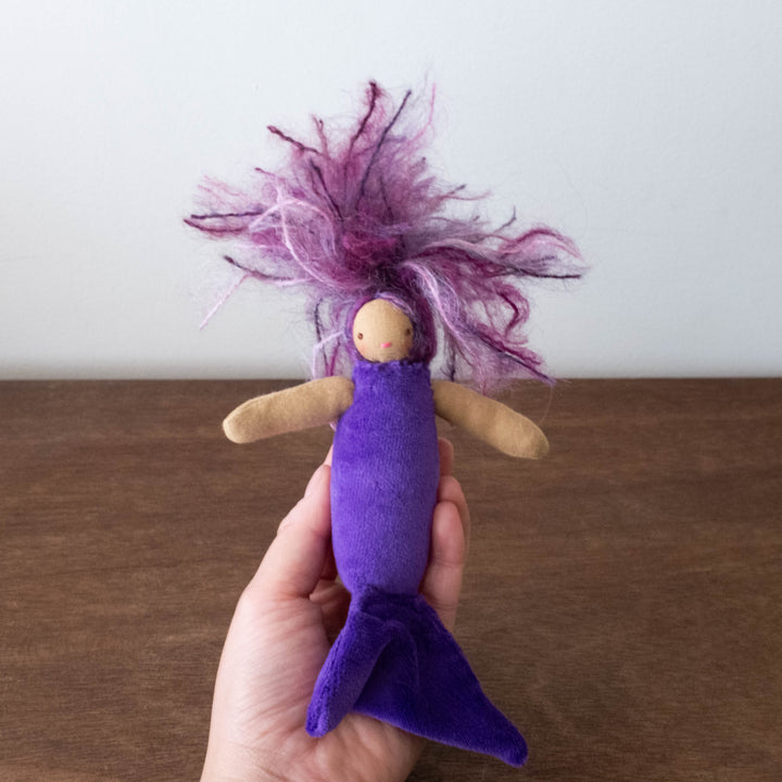New Magical Mermaid Doll- Purple