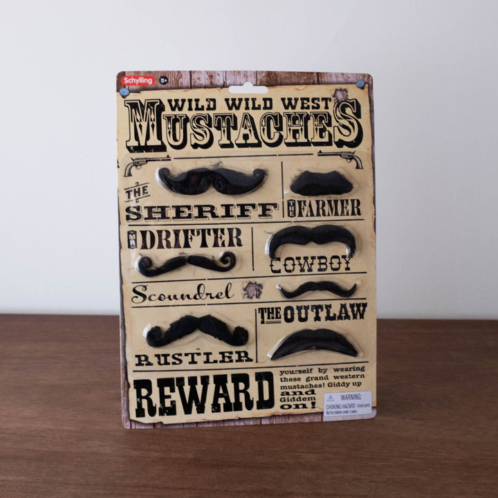 Western Mustaches Set