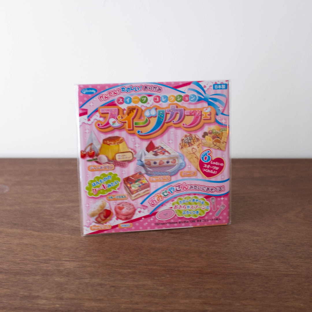 Japanese Origami Paper Pack- Sweets Cafe