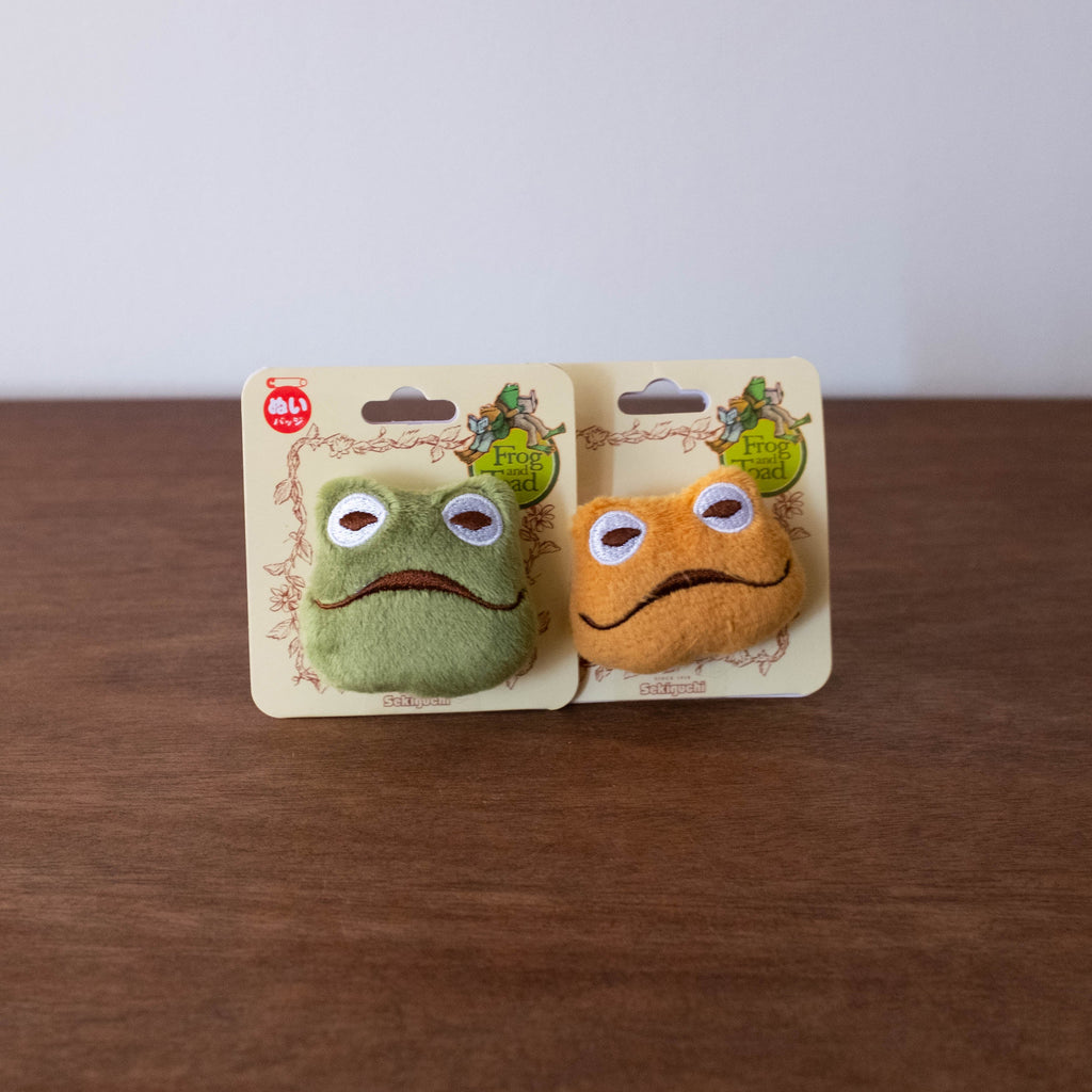 NEW Limited Frog & Toad Series- Frog Plush Pin