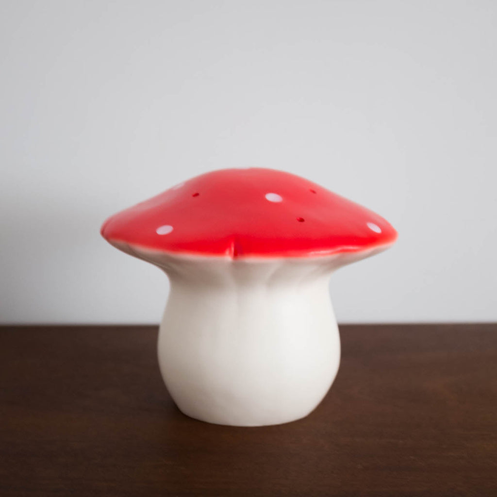 NEW Mini Mushroom Lamp- Red