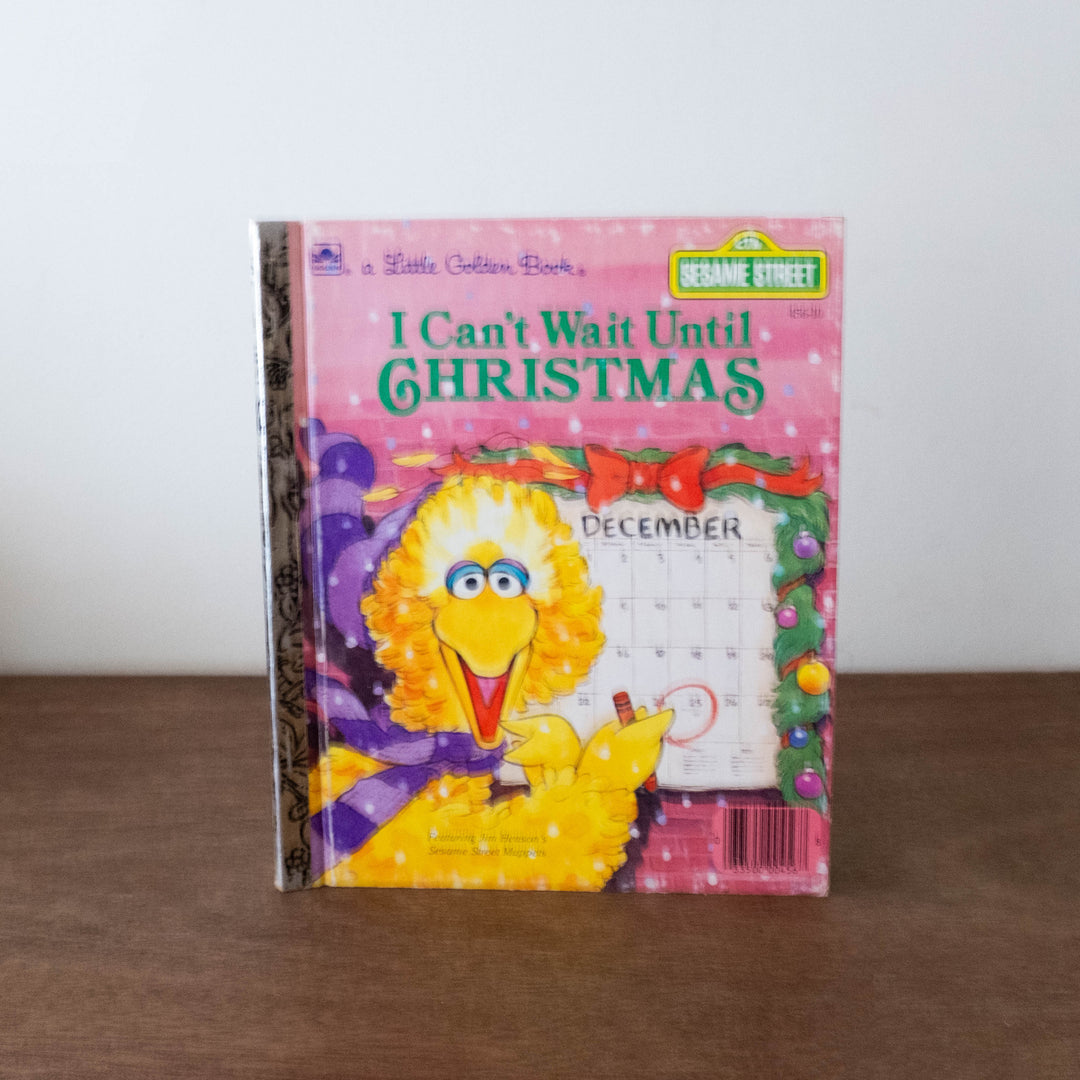 Vintage Book: I Can't Wait Until Christmas