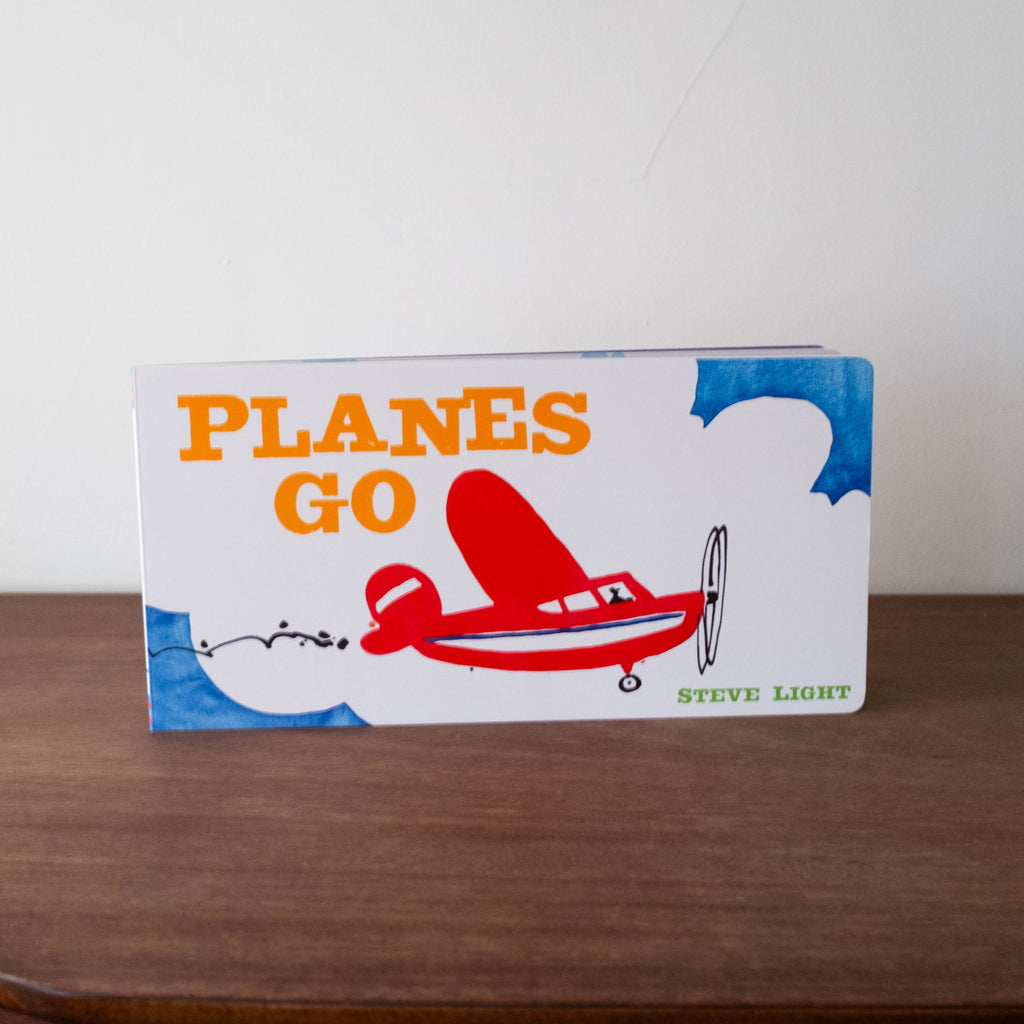 Planes Go Board Book
