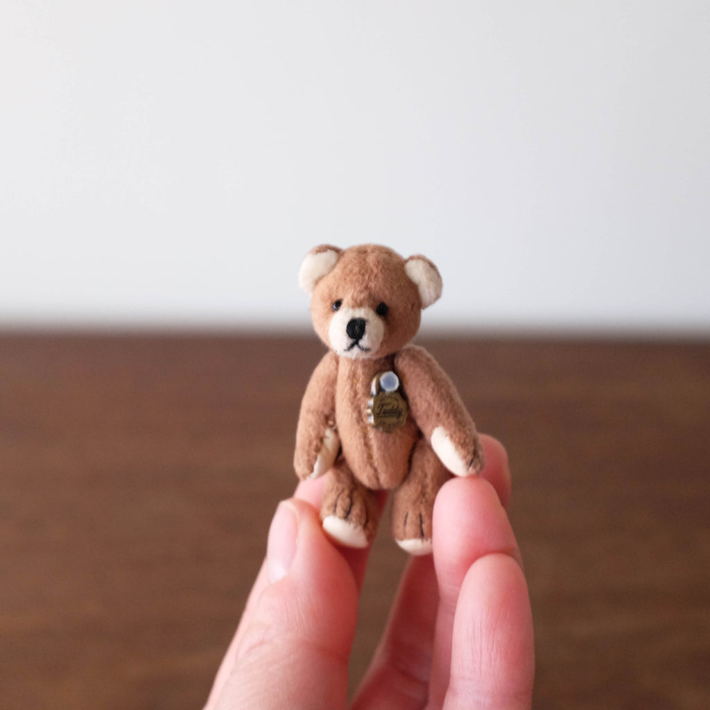 NEW Heirloom Miniature Teddy Bear- Honey Bear
