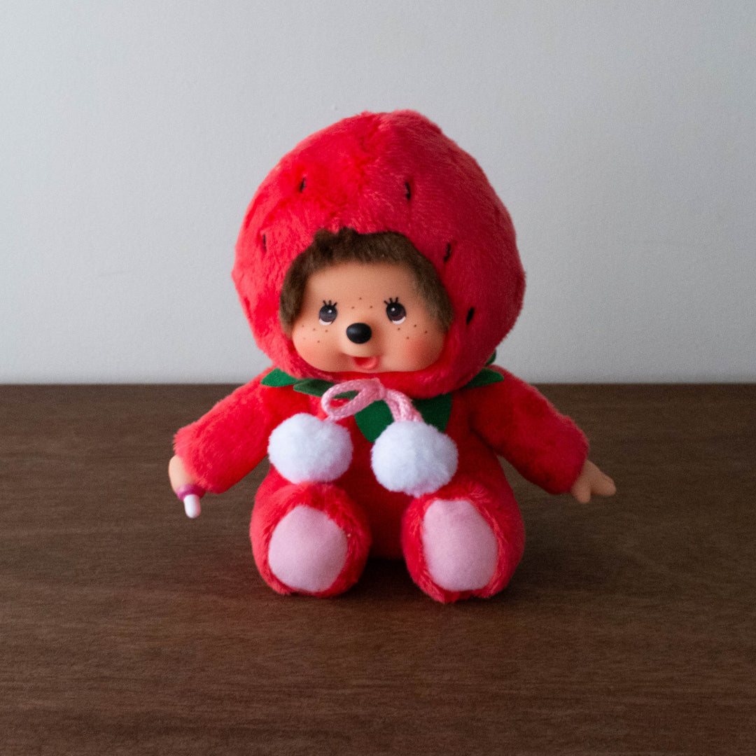 NEW Monchhichi Special Edition Strawberry Amaou