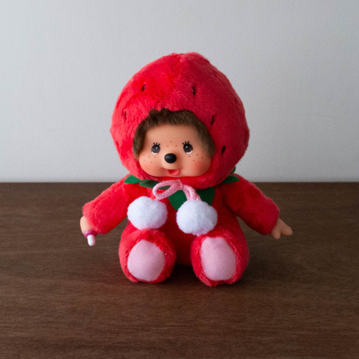 NEW Monchhichi Special Edition Strawberry Amaou