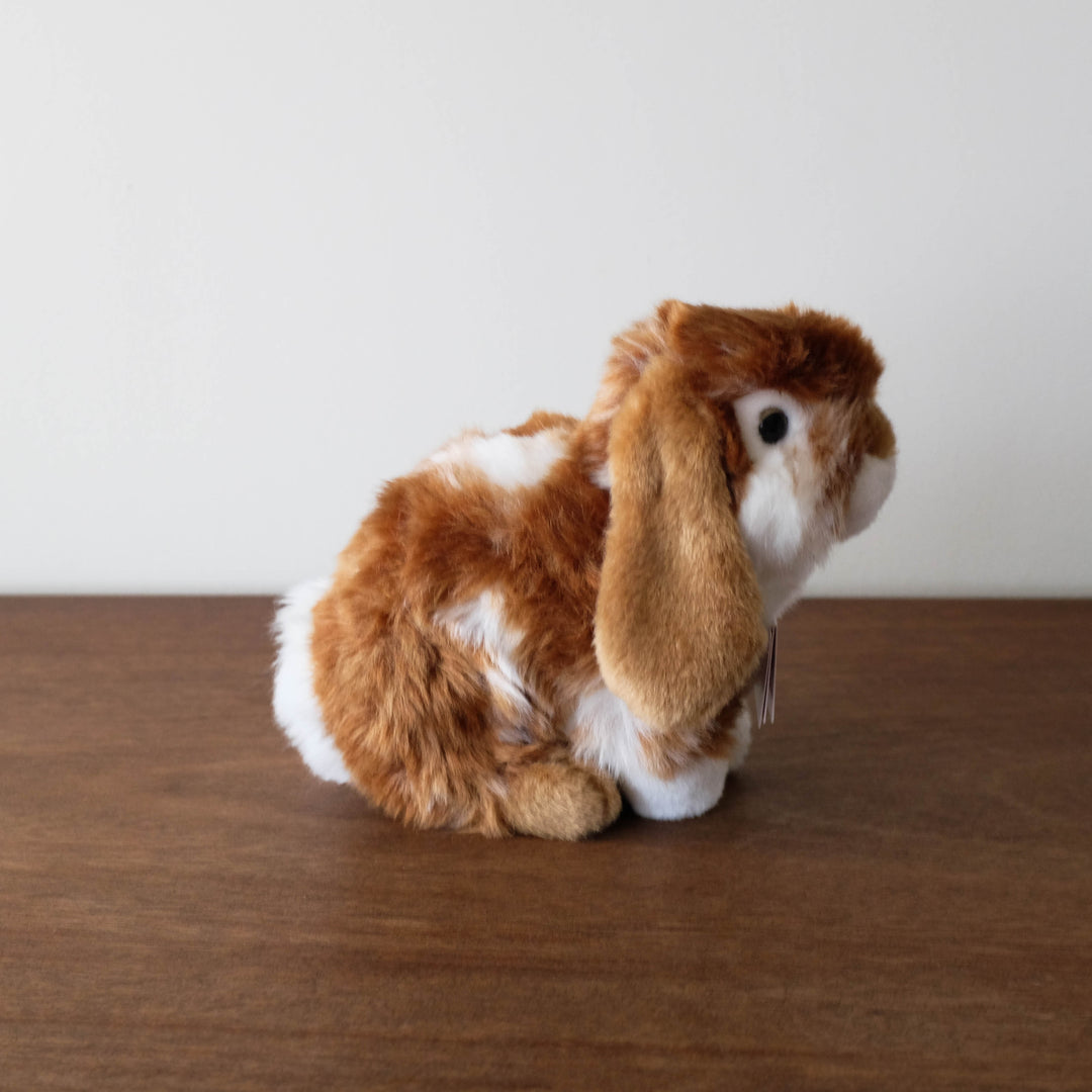 NEW Heirloom Stuffed Animals- Bunny Sitting Dark Brown