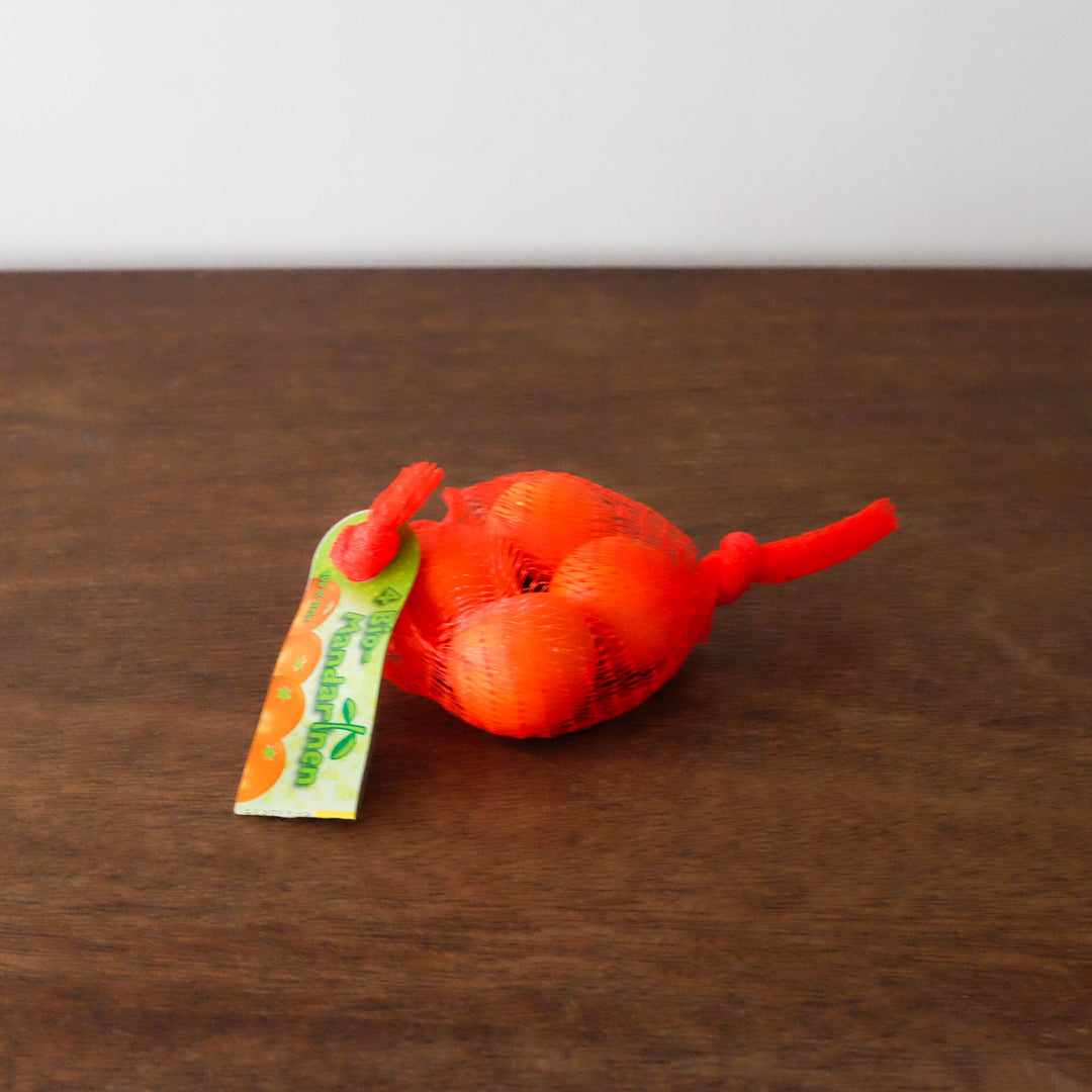 Tangerines in Net Wooden Pretend Food