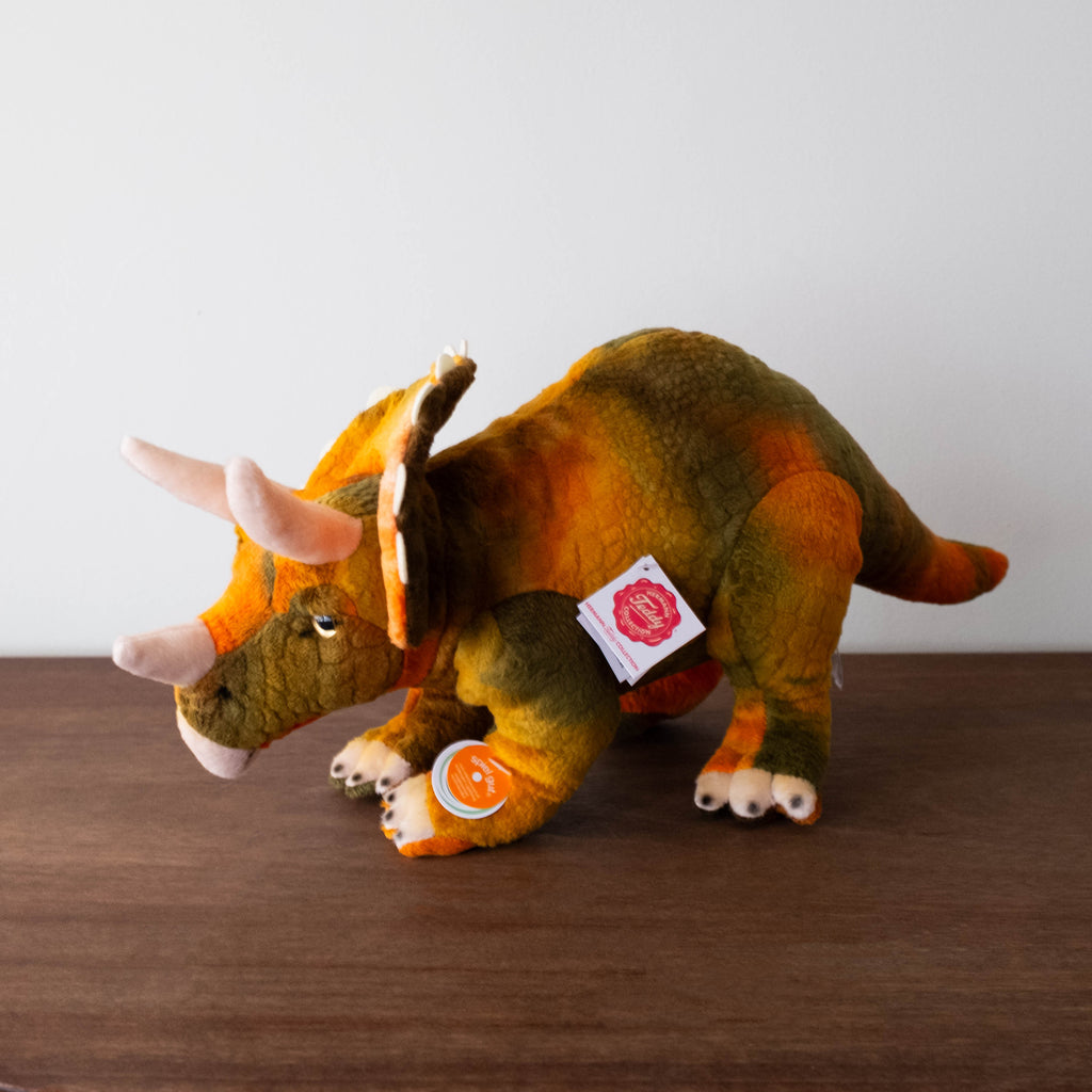 NEW Heirloom Stuffed Animals- Dinosaur Triceratops