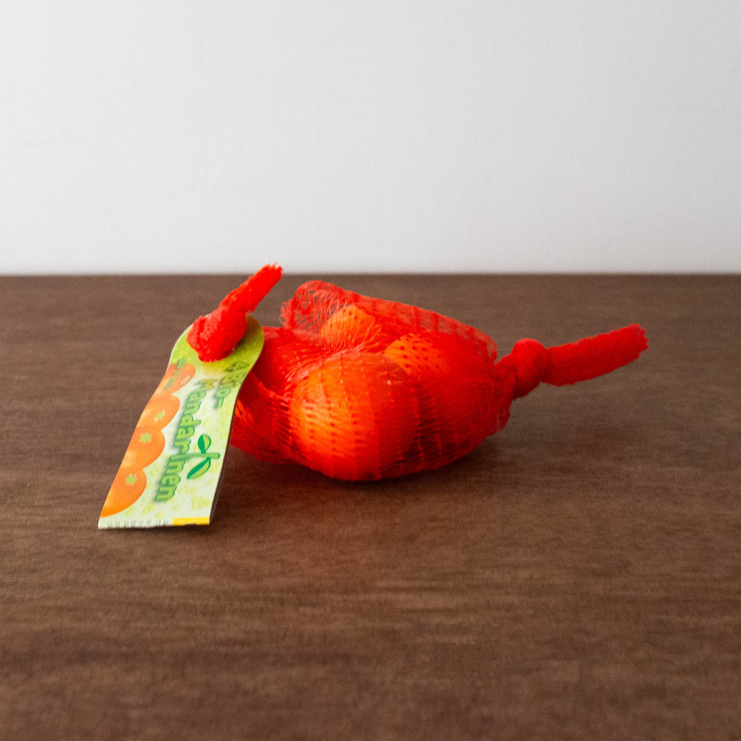 Tangerines in Net Wooden Pretend Food