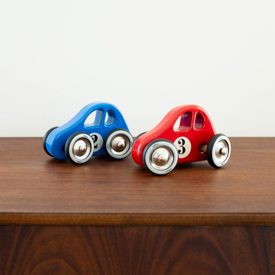 NEW French Wooden Car- Red