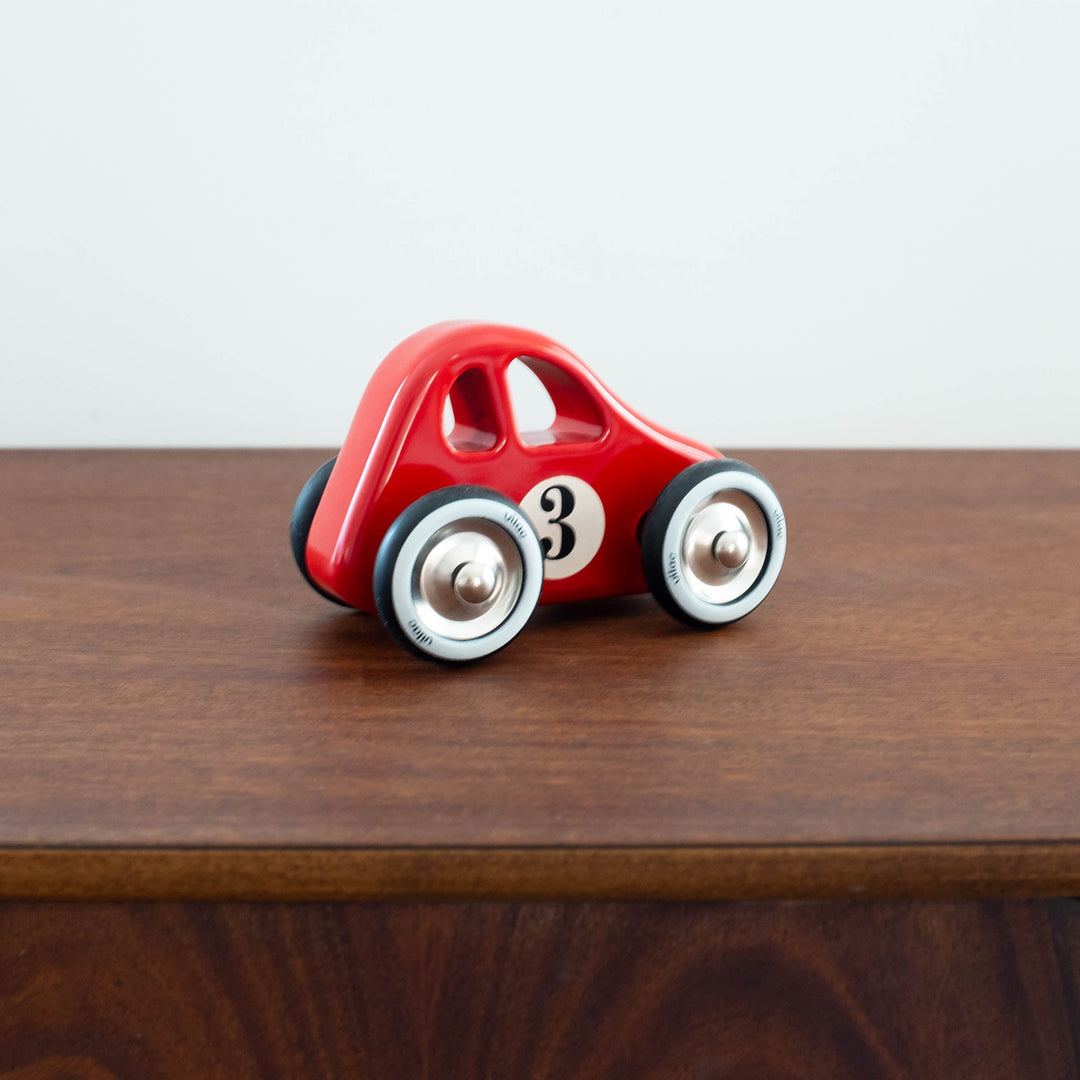 NEW French Wooden Car- Red