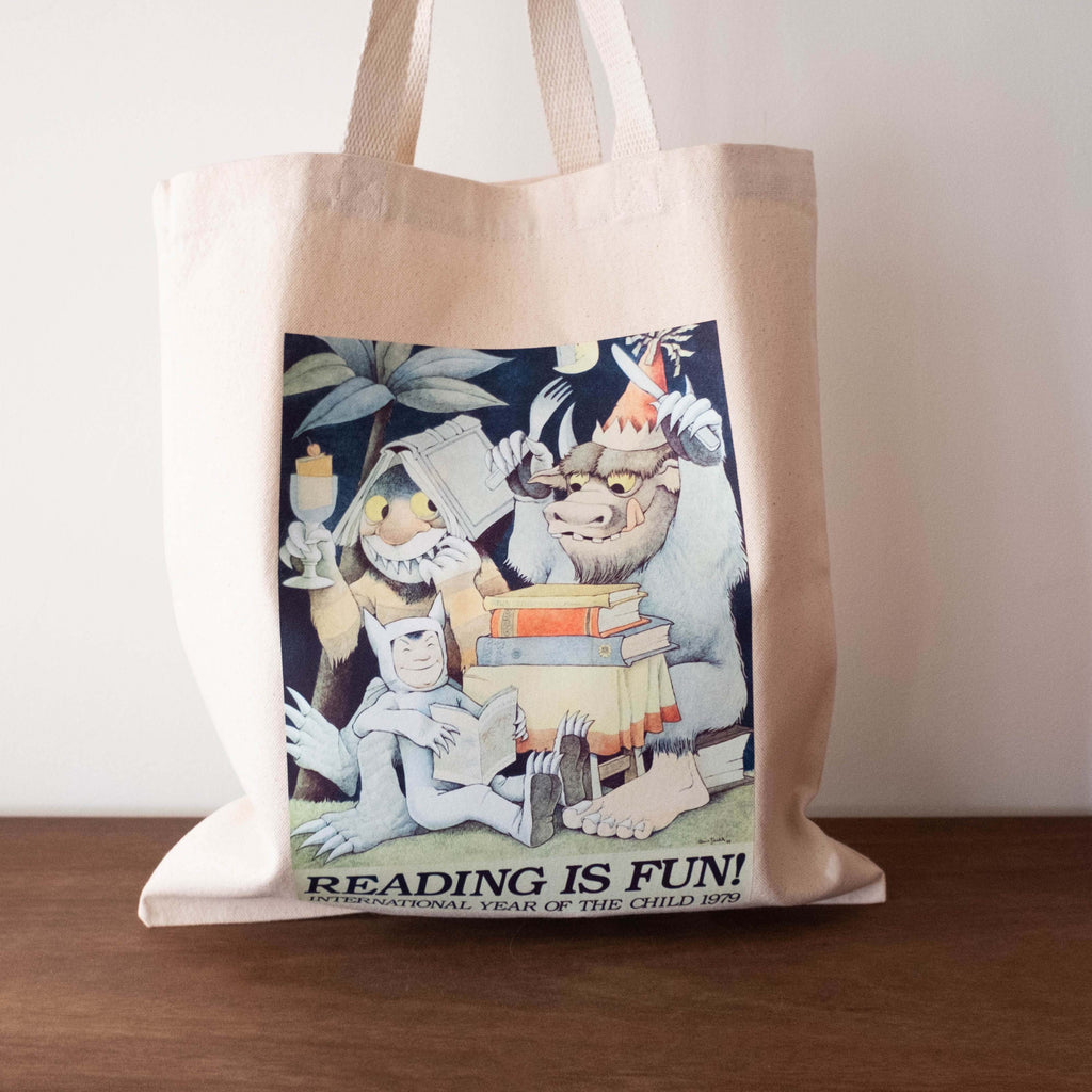 NEW Where the Wild Things Are Cotton Tote Bag