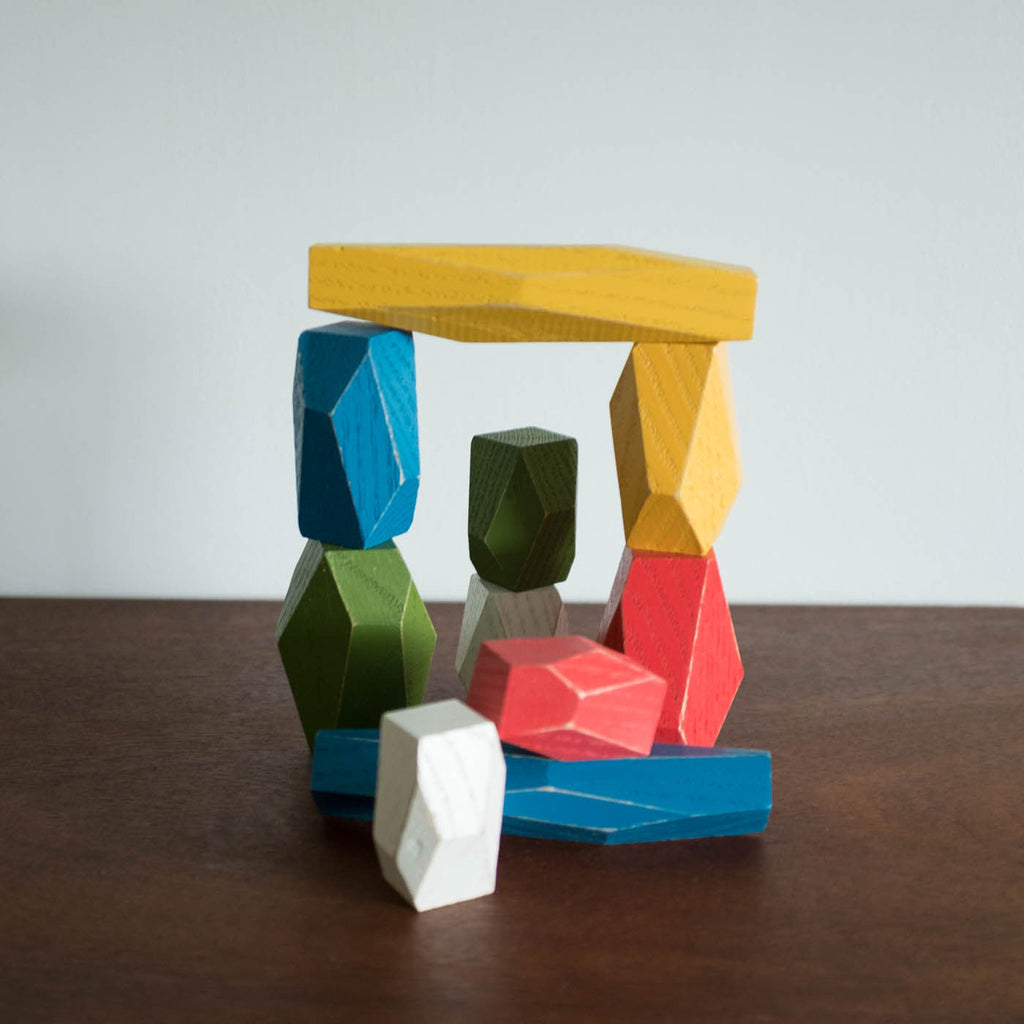 Colored Balancing Blocks