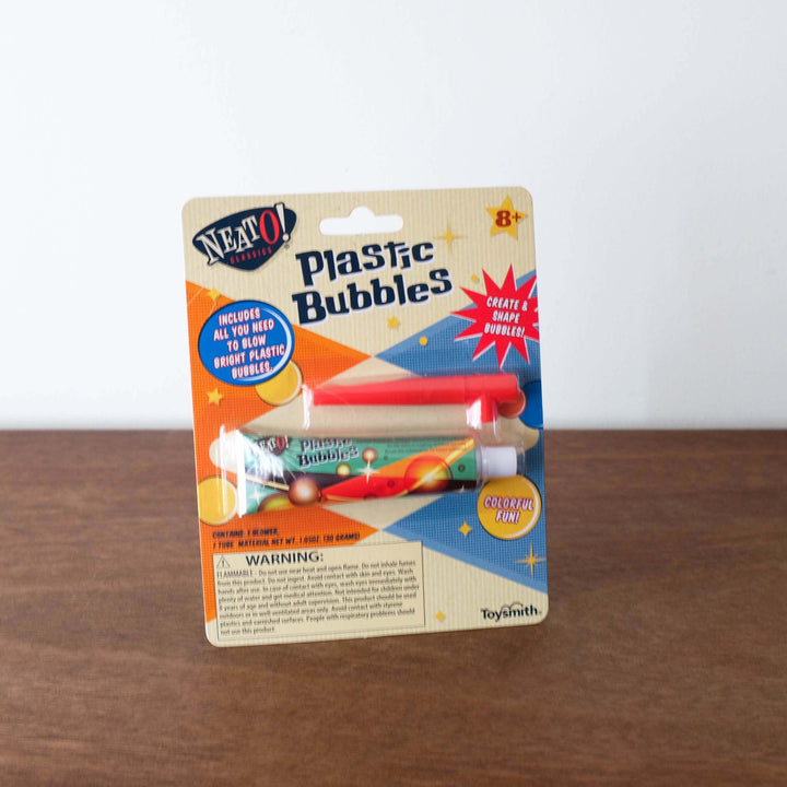 Neato! Plastic Bubbles, Blow & Shape Your Own