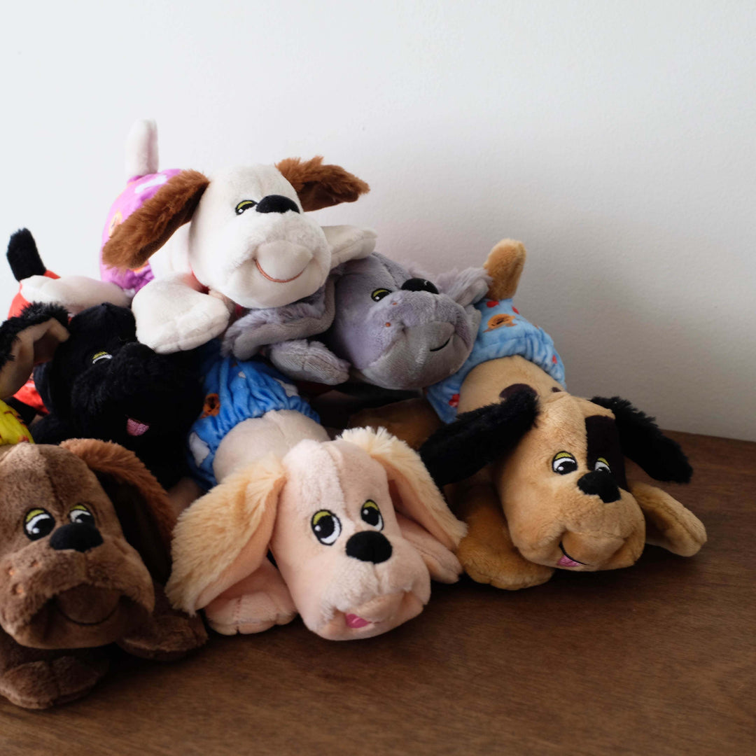 Pound Puppies Newborn- Assorted With Printed Diaper