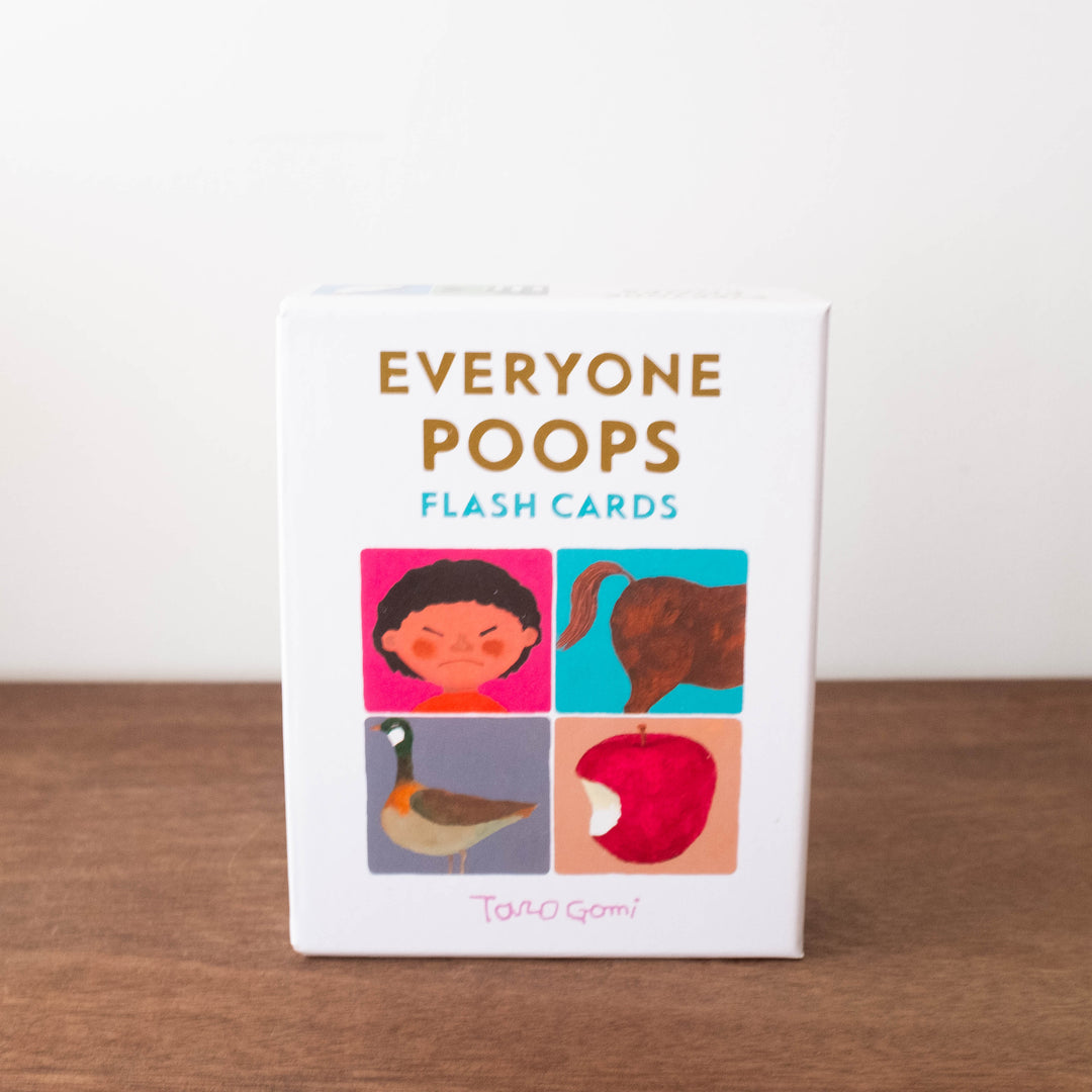 Everyone Poops Potty Flash Card Set