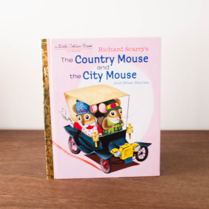 Golden Little Book: Richard Scarry's The Country Mouse and the City Mouse