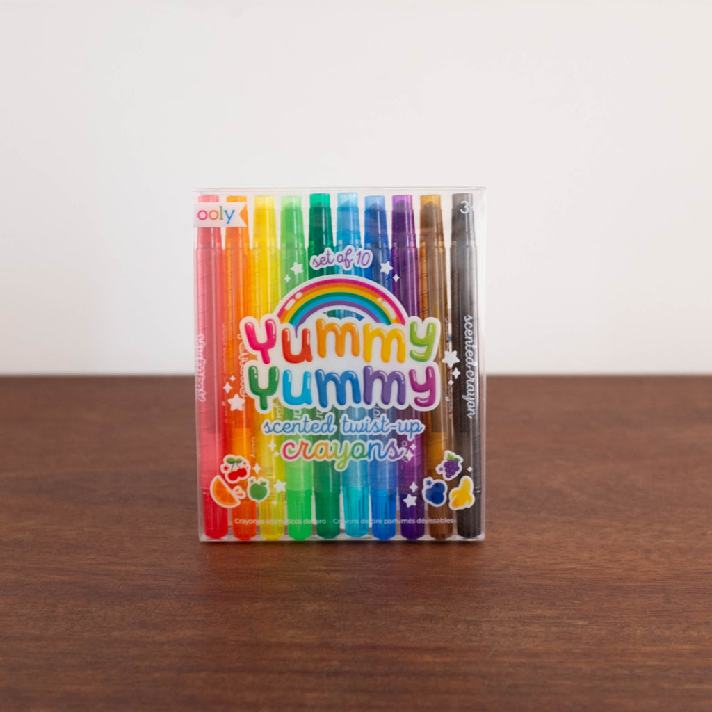 NEW Yummy Yummy Scented Twist Up Crayons