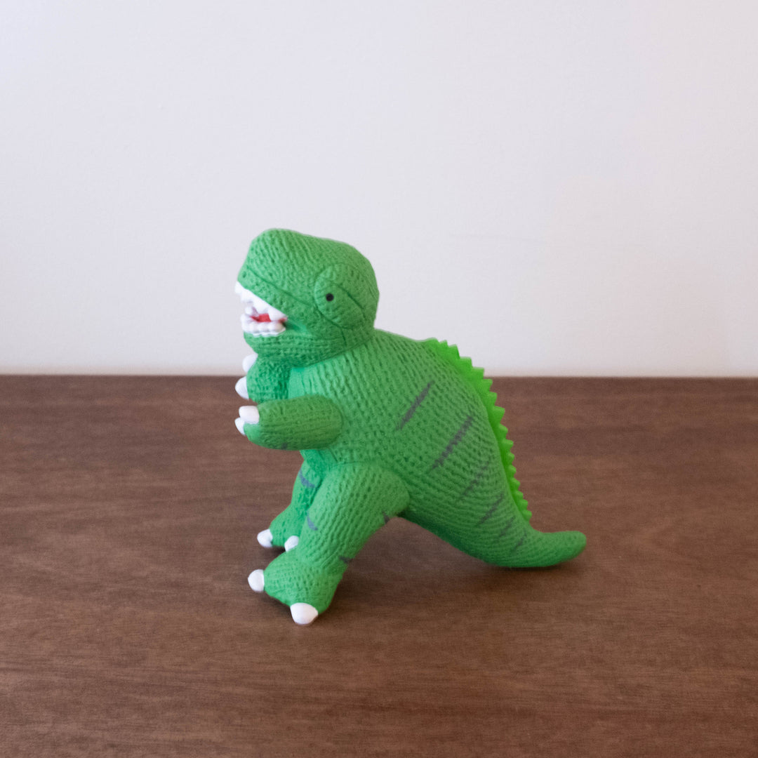 Natural Rubber T- Rex Dinosaur Toy