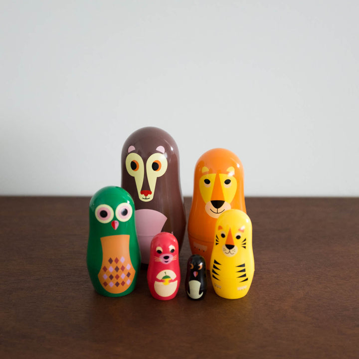 Animals #1 Nesting Puzzle Set