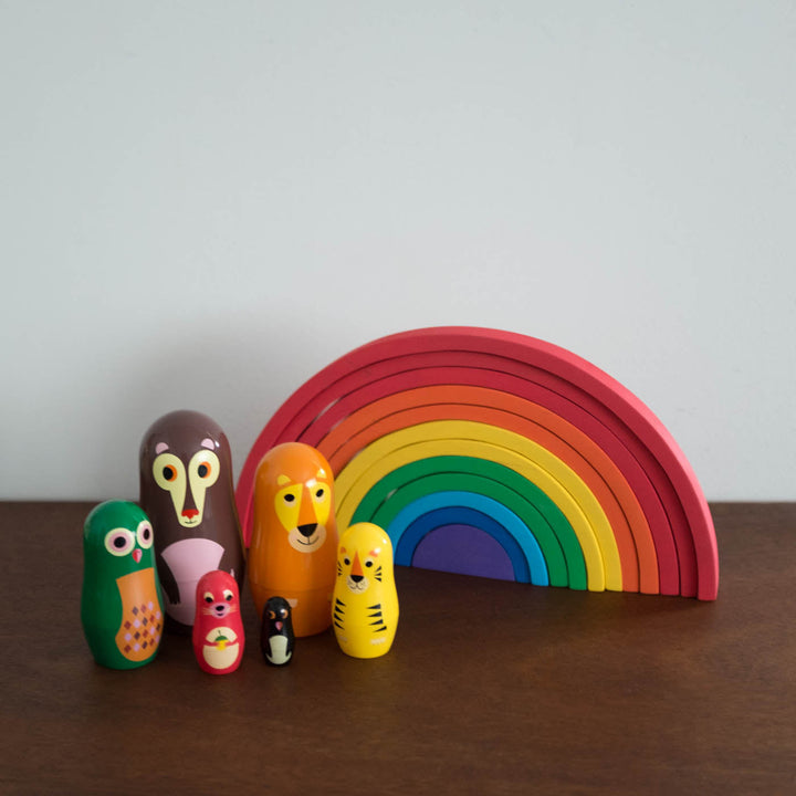Animals #1 Nesting Puzzle Set