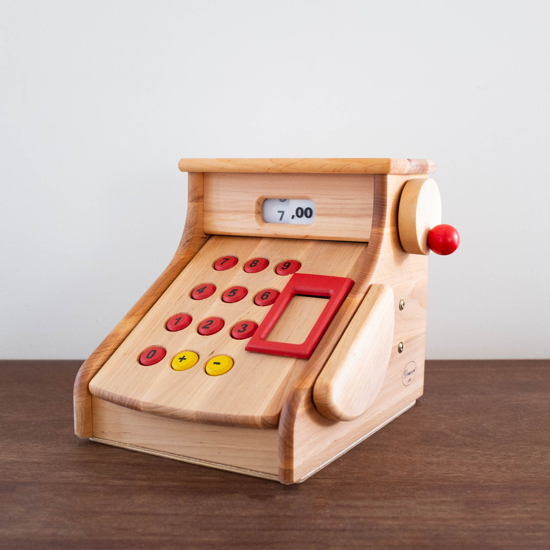 Wooden Heirloom Cash Register