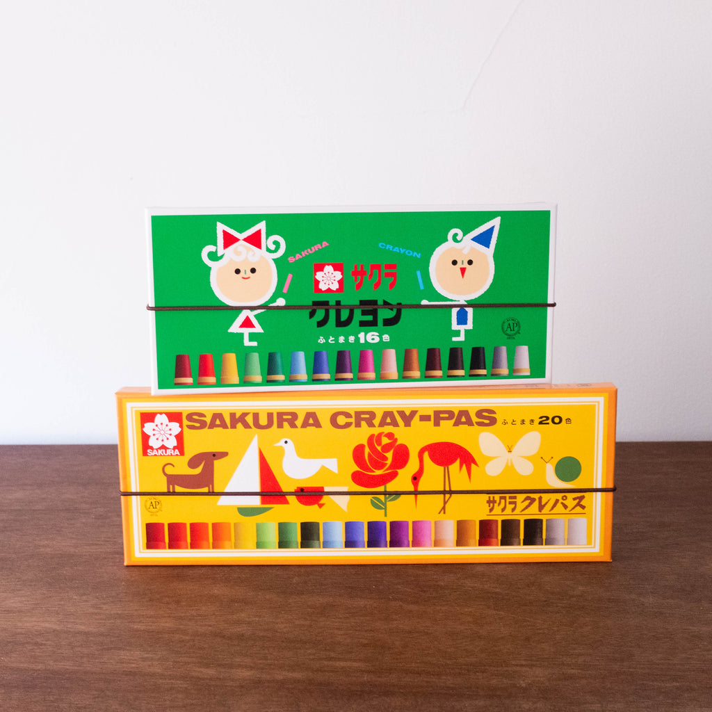 NEW Japanese Sakura Craypas Crayon Set- 16 pc